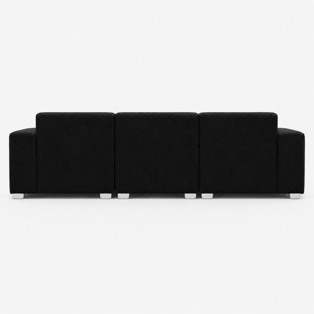 MONS Cala Sofá Modular 3 Cuerpos + 2 Pouf