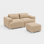 MONS Cala Sofá Modular 2 Cuerpos + Pouf