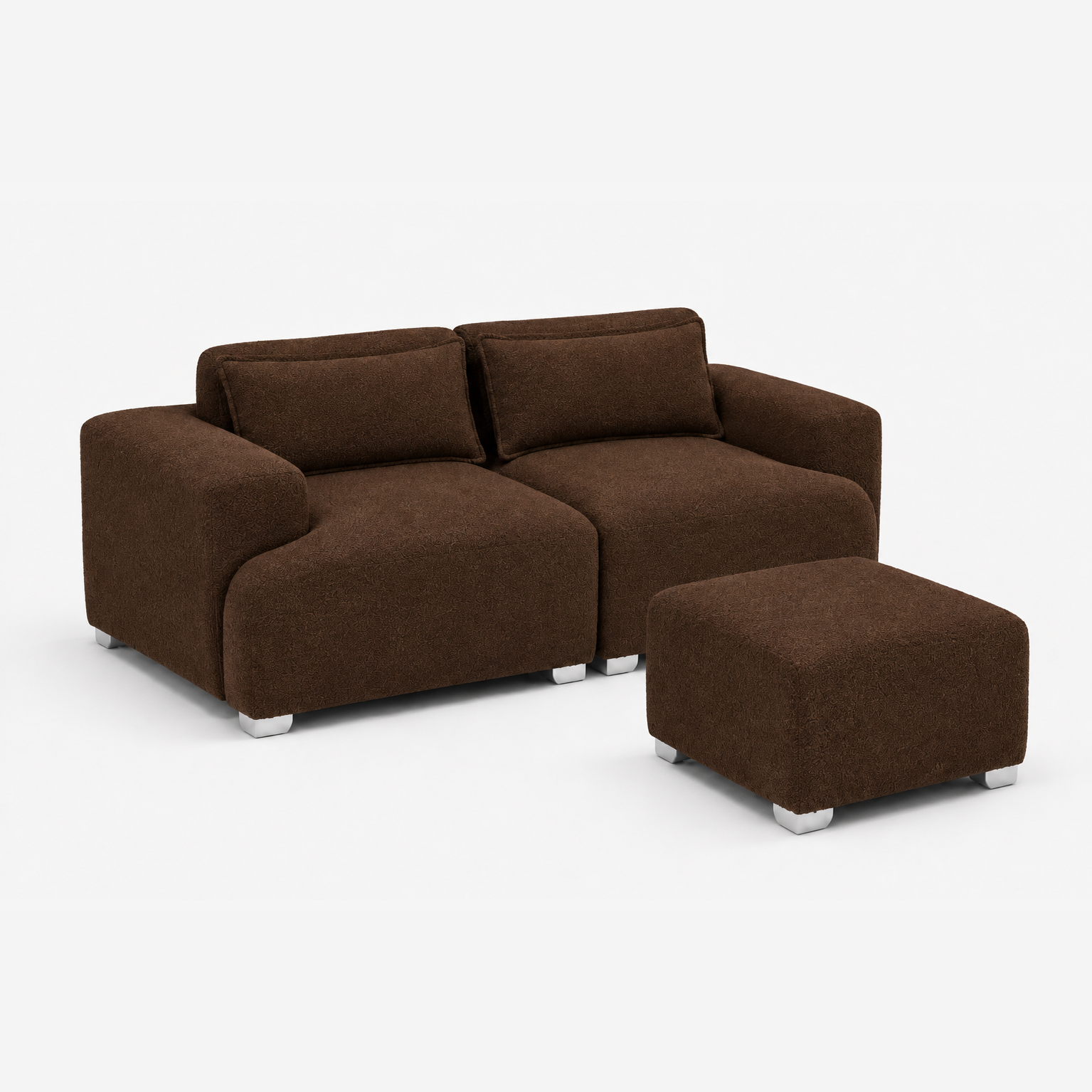 MONS Cala Sofá Modular 2 Cuerpos + Pouf