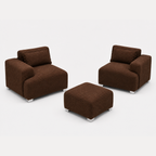 MONS Cala Sofá Modular 2 Cuerpos + Pouf