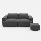 MONS Cala Sofá Modular 2 Cuerpos + Pouf