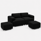 MONS Cala Sofá Modular 2 Cuerpos + 2 Pouf