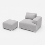 MONS Cala Módulo Derecho + Pouf