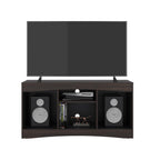 Rack Tv Fiorenzi, Nogal y Wengue, con espacio para TV de 55" - vista 4