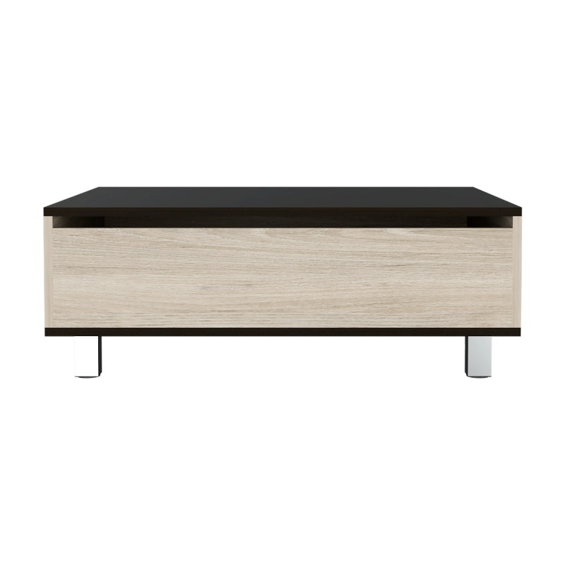 Mesa Funcional 5G,2, Rovere y Wengue, cajón interior y patas de madera - vista 6