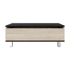 Mesa Funcional 5G,2, Rovere y Wengue, cajón interior y patas de madera - vista 6