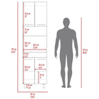 Mueble De Cocina Para Microondas Luna, Wengue Y Fresno - vista 9