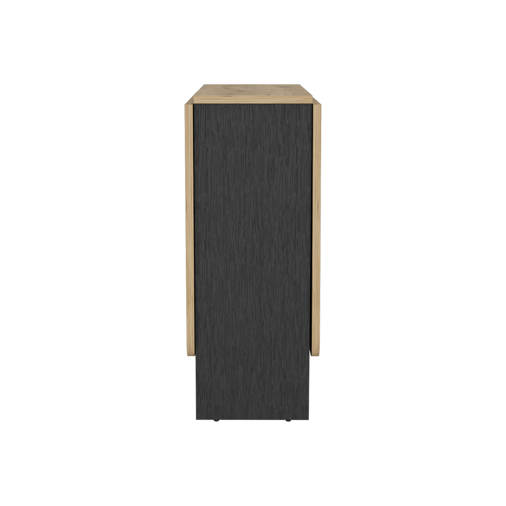 Mesa Abatible, Compact, Wengue y Macadamia, con amplio espacio para colocar objetos - vista 6