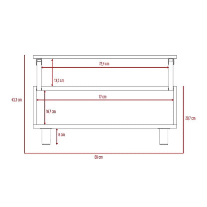Mesa Funcional 5G-2 - Ceniza / Wengue