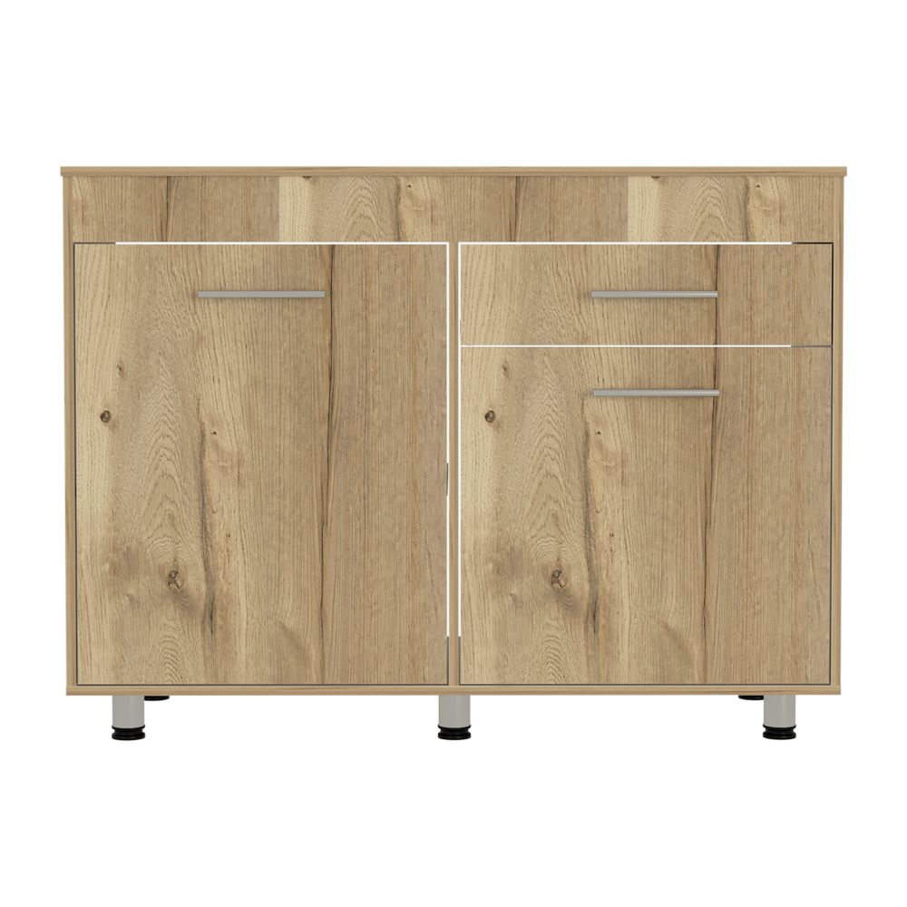 Modulo Inferior Kitchen, Orion, Duna y Blanco, con dos puertas batientes y cajón deslizable - vista 7