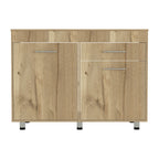 Modulo Inferior Kitchen, Orion, Duna y Blanco, con dos puertas batientes y cajón deslizable - vista 7