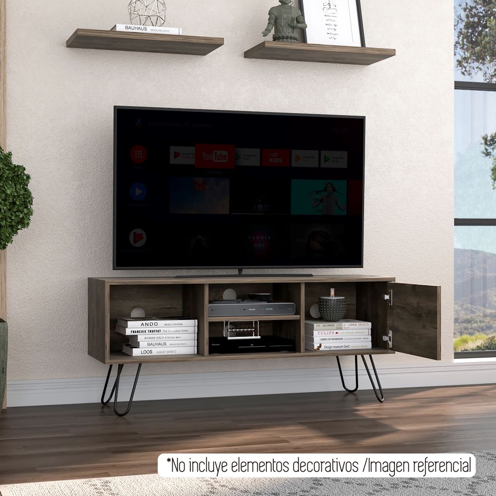 Mueble Para TV Andorra, Bellota, con capacidad para televisor de 50 pulgadas - vista 4