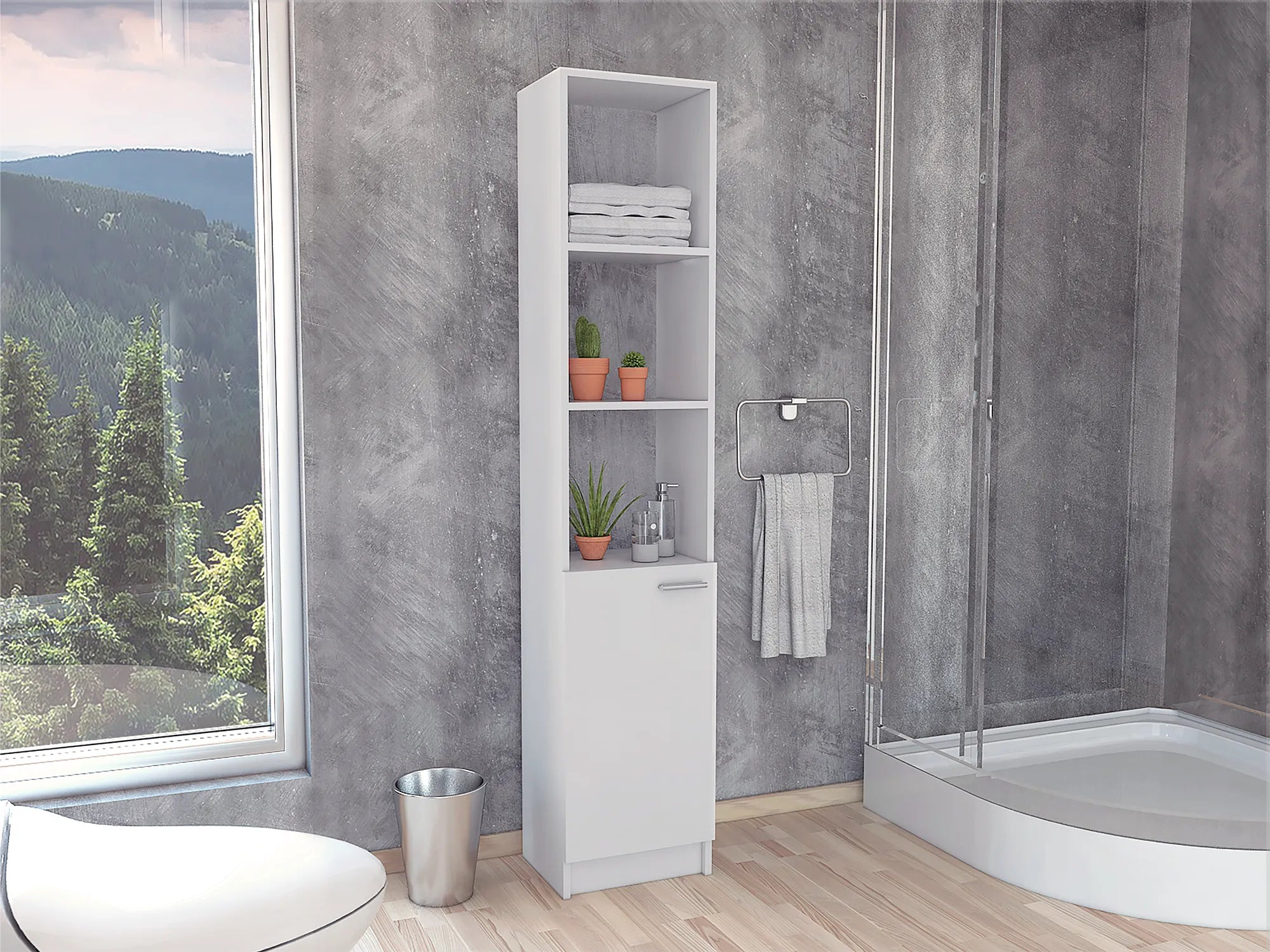 Optimizador Bath 161 1 Puerta - Blanco