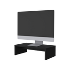 Rack Alzador Para Monitor, Wengue - vista 3