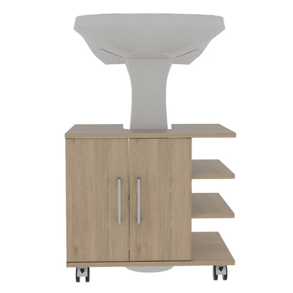 Optimizador Lavamanos Bath 300 2 Puertas - Rovere / Blanco