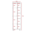 Optimizador Bath 300 1 Puerta - Rovere / Blanco