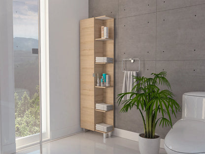 Optimizador Bath 300 1 Puerta - Rovere / Blanco