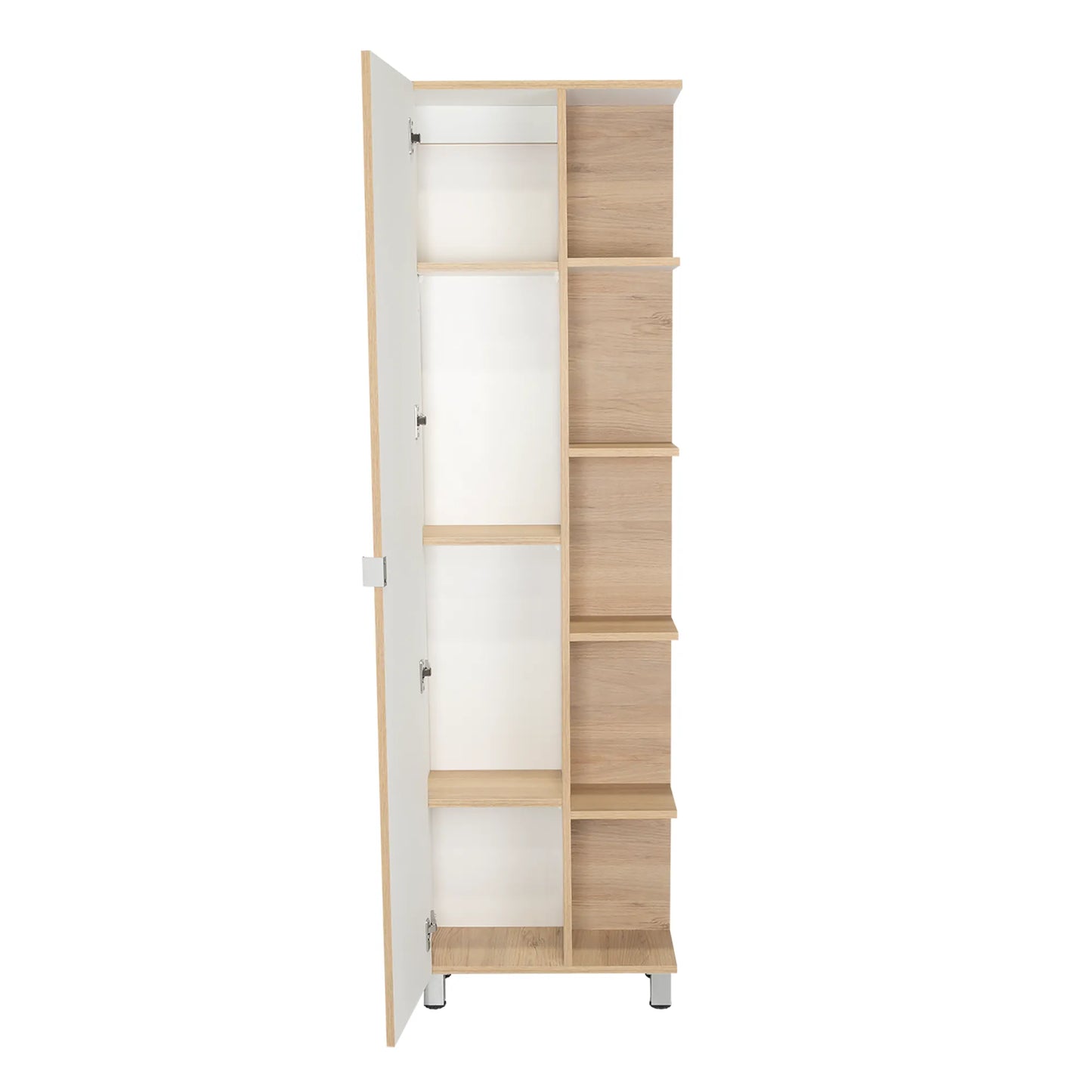 Optimizador Bath 300 1 Puerta - Rovere / Blanco