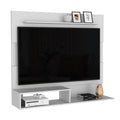 Panel de Tv Ascher, Blanco, con Espacio Para Televisor de Hasta 55 Pulgadas - vista 1