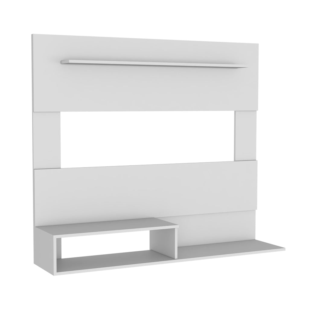 Panel de Tv Ascher, Blanco, con Espacio Para Televisor de Hasta 55 Pulgadas - vista 5