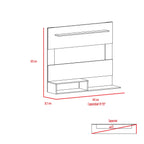 Panel Tv55 Beijing - Wengue / Blanco