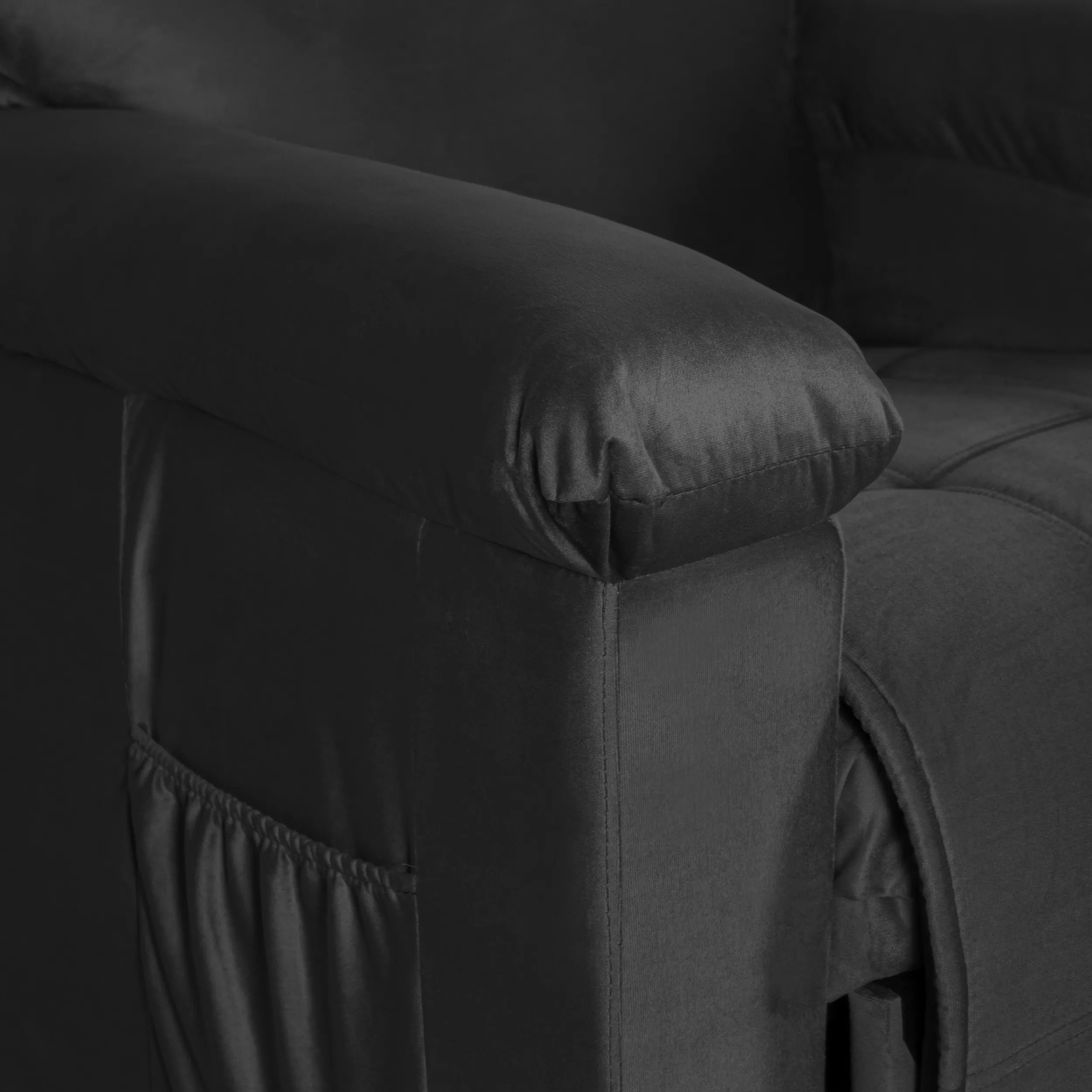 Mons Bergere Reclinable Gavea Negro