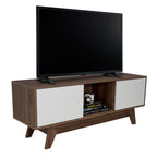 Rack Tv55" Romero Dos Puertas, Gales / Blanco - vista 3