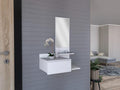 Mueble Recibidor Vienna, Recibidor Viena, Blanco, con un Cajón - vista 1