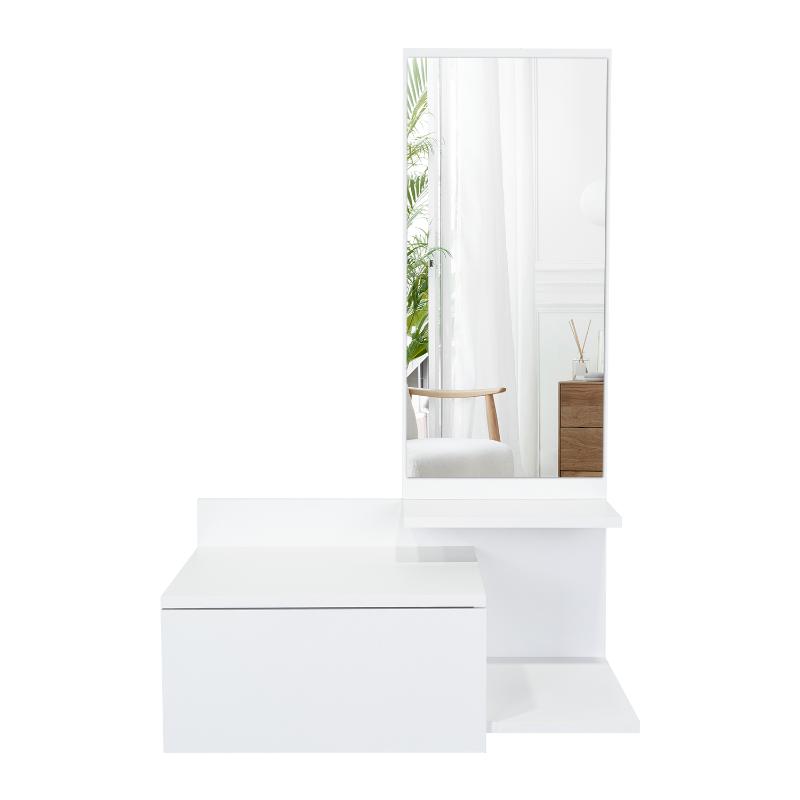 Mueble Recibidor Vienna, Recibidor Viena, Blanco, con un Cajón - vista 10
