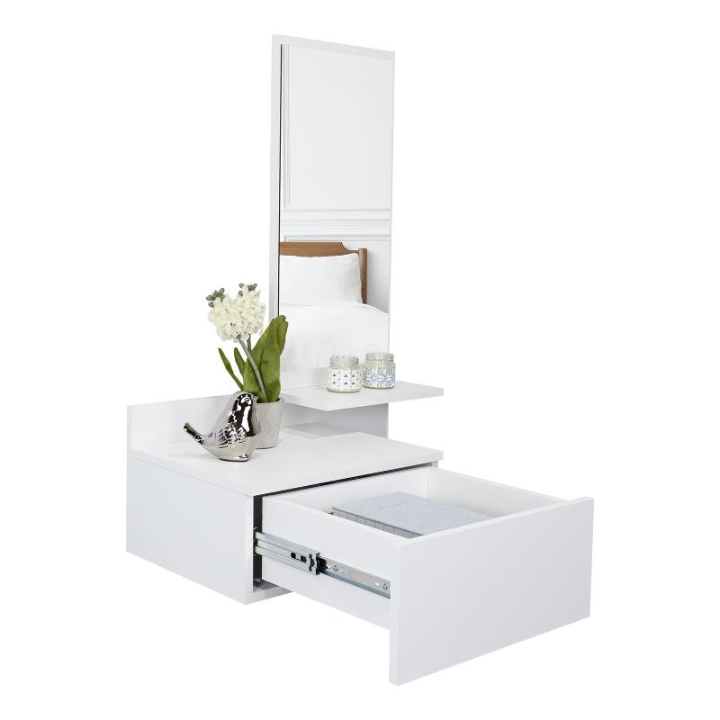 Mueble Recibidor Vienna, Recibidor Viena, Blanco, con un Cajón - vista 4