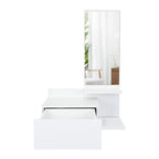 Mueble Recibidor Vienna, Recibidor Viena, Blanco, con un Cajón - vista 11