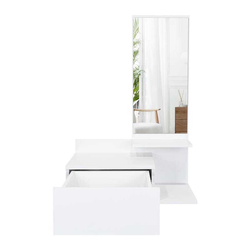 Mueble Recibidor Vienna, Recibidor Viena, Blanco, con un Cajón - vista 11