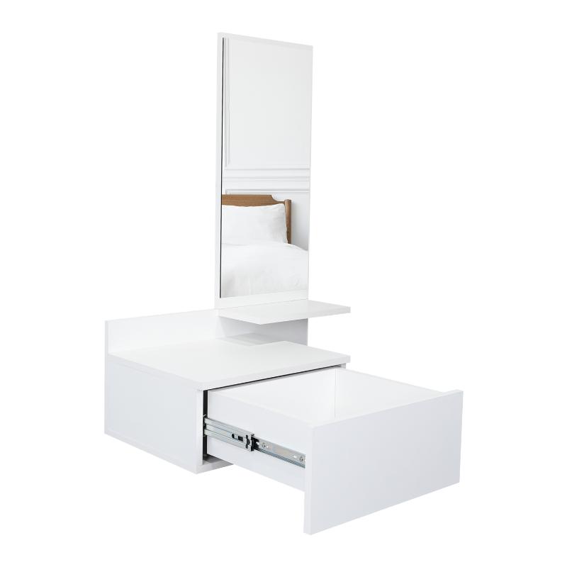 Mueble Recibidor Vienna, Recibidor Viena, Blanco, con un Cajón - vista 9
