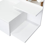 Mueble Recibidor Vienna, Recibidor Viena, Blanco, con un Cajón - vista 14