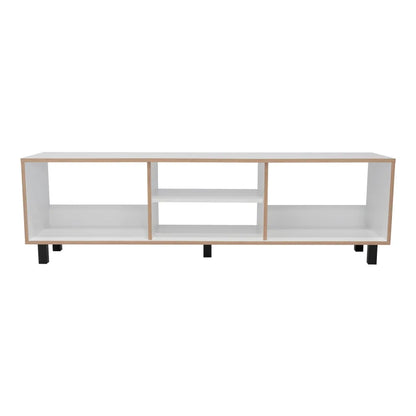 Rack Nomik Tv70 - Blanco / Canto Duna