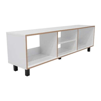 Rack Nomik Tv70 - Blanco / Canto Duna