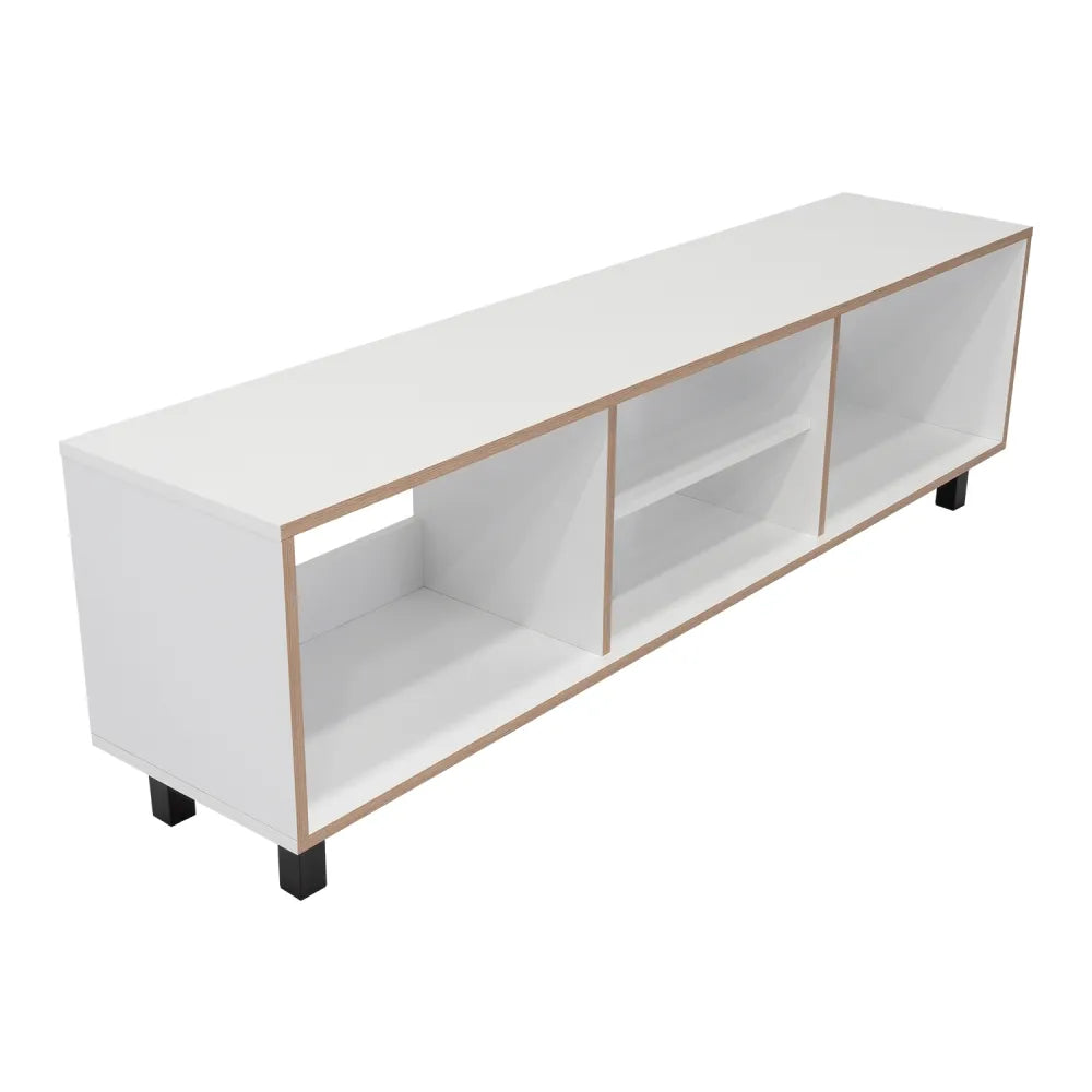 Rack Nomik Tv70 - Blanco / Canto Duna