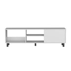 Rack Tv 65" Tunez Una Puerta, Color Blanco - vista 6