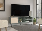 Rack Tv 65" Vulcan Una Puerta, Color Agave Y Toquilla - vista 1