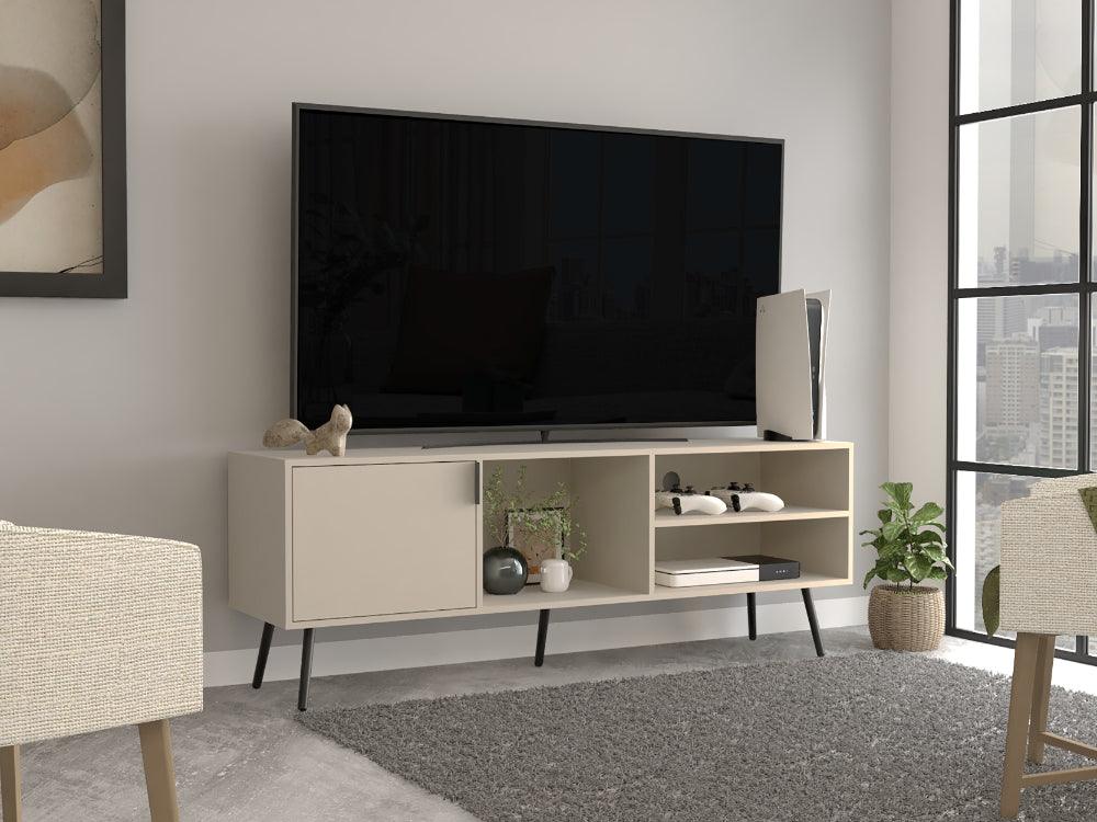 Mesa para TV Vulanno, Capri, con una puerta abatible 70" - vista 1
