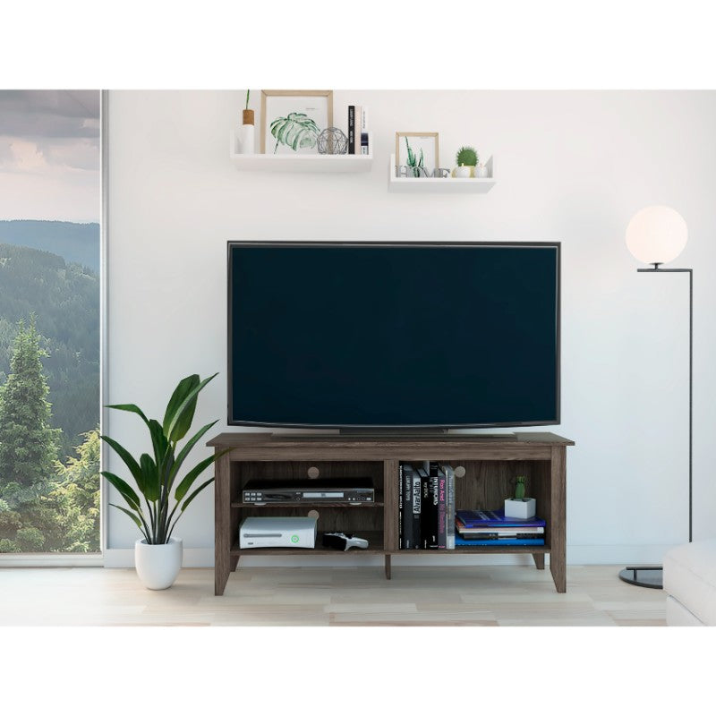 Rack TV Essential, Coñac, con capacidad para televisor de 65 pulgadas - vista 2