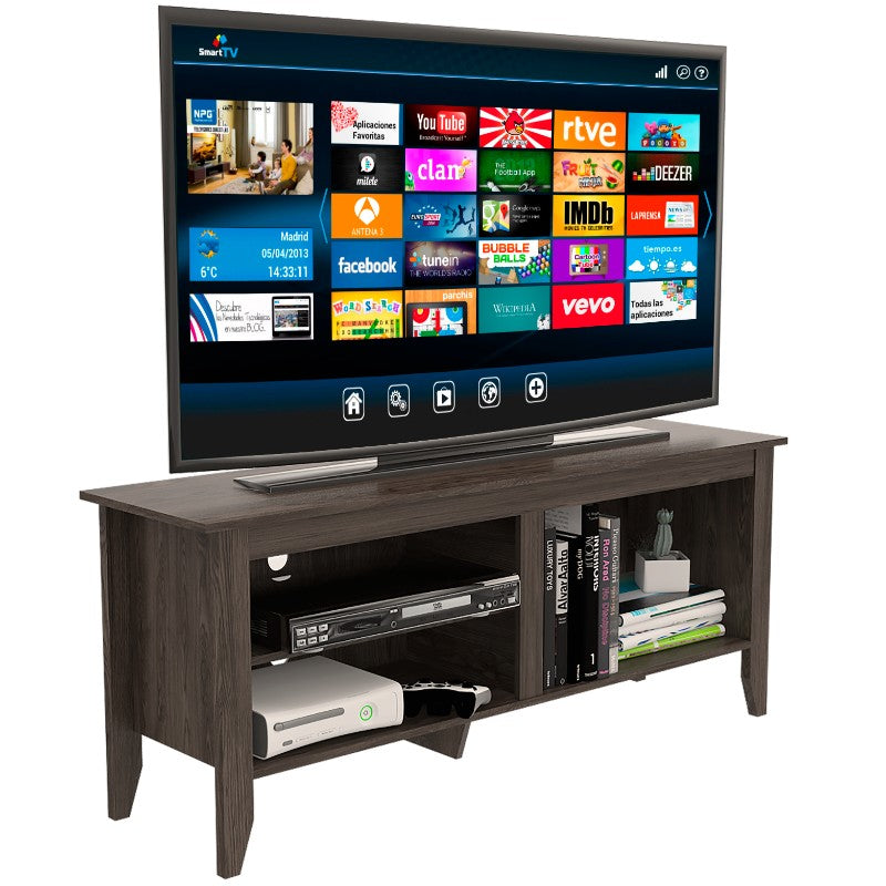 Rack TV Essential, Coñac, con capacidad para televisor de 65 pulgadas - vista 1