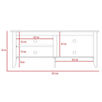 Rack TV Essential, Coñac, con capacidad para televisor de 65 pulgadas - vista 6