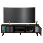 Rack para TV Cincinatti, Coñac, para televisor de 70 pulgadas - vista 6