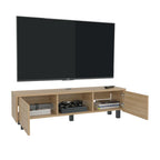Rack Tv 65" Glen Multifuncional Piso O Flotante, Fresno Europeo - vista 4