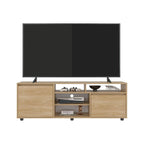 Rack Tv Pino, Fresno Europeo, Para Televisor Hasta 65 Pulgadas - vista 4