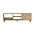Rack Tv 65" Tunez Una Puerta, Color Macadamia - vista 6