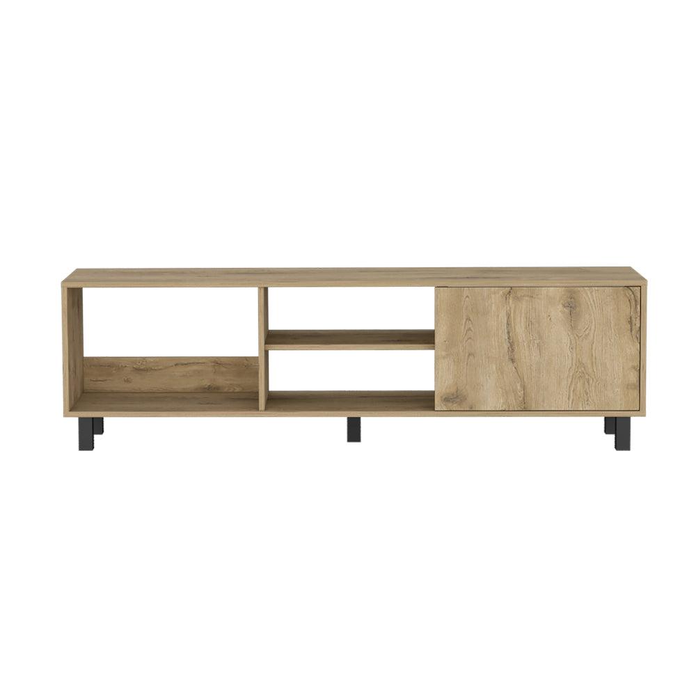 Rack Tv 65" Tunez Una Puerta, Color Macadamia - vista 6