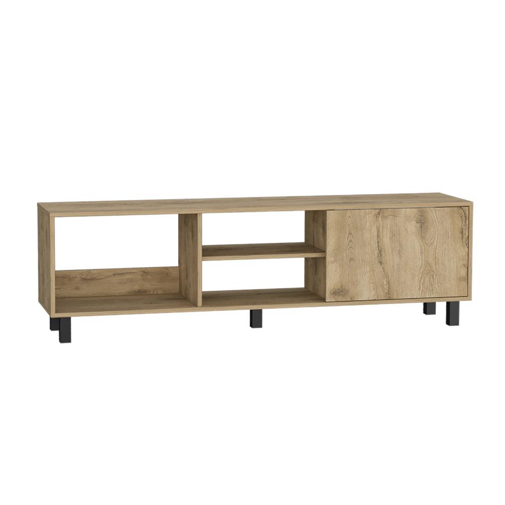 Rack Tv 65" Tunez Una Puerta, Color Macadamia - vista 5
