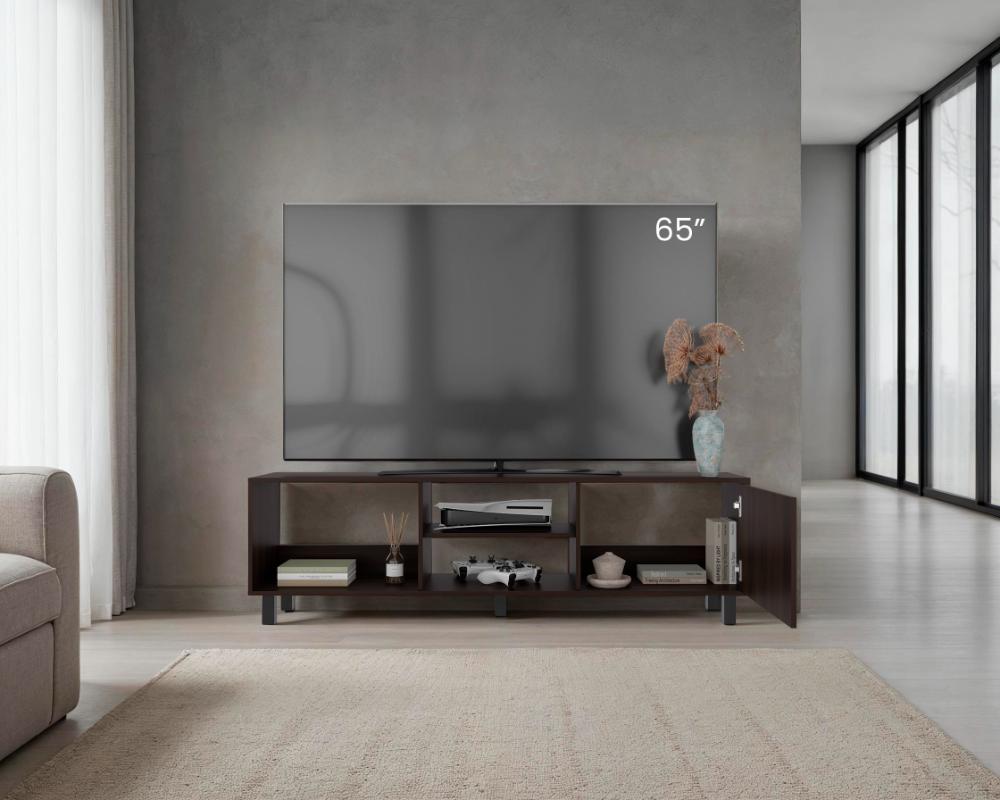 Mesa Para Tv Tunez, Nogal, Para Televisor Hasta 70 Pulgadas - vista 4